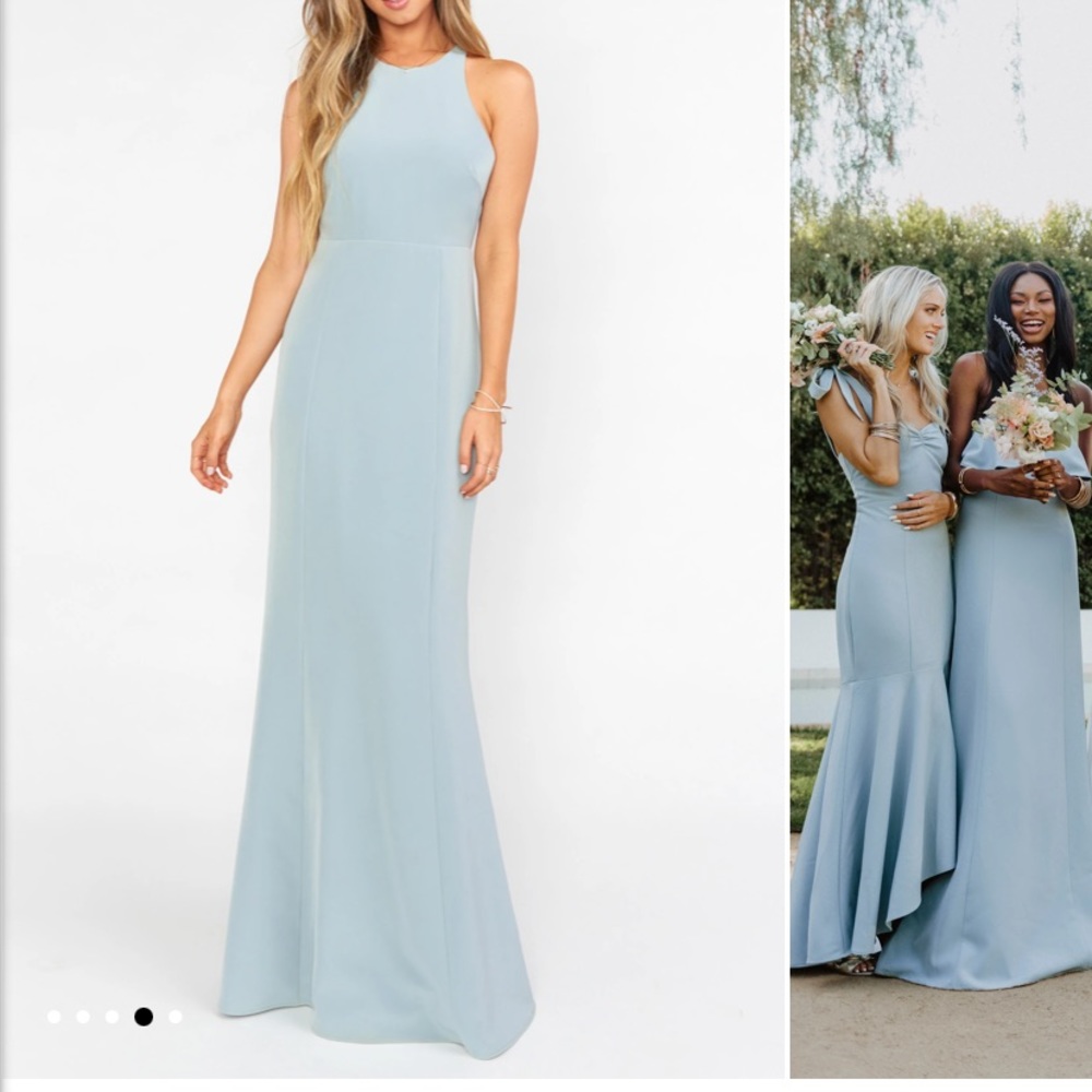 Show Me Your Mumu - Chicago High Neck Gown